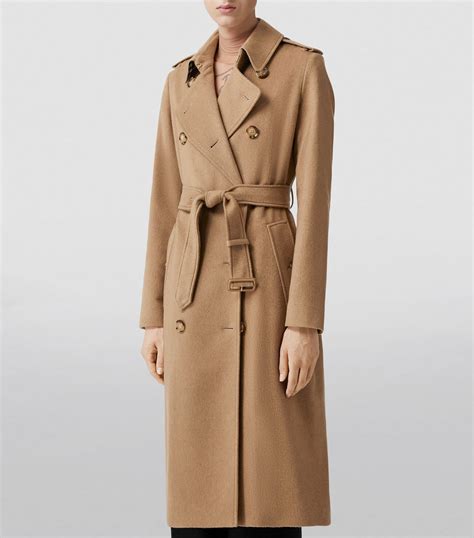 womens burberry trench coats cashmere|burberry cashmere kensington trench coat.